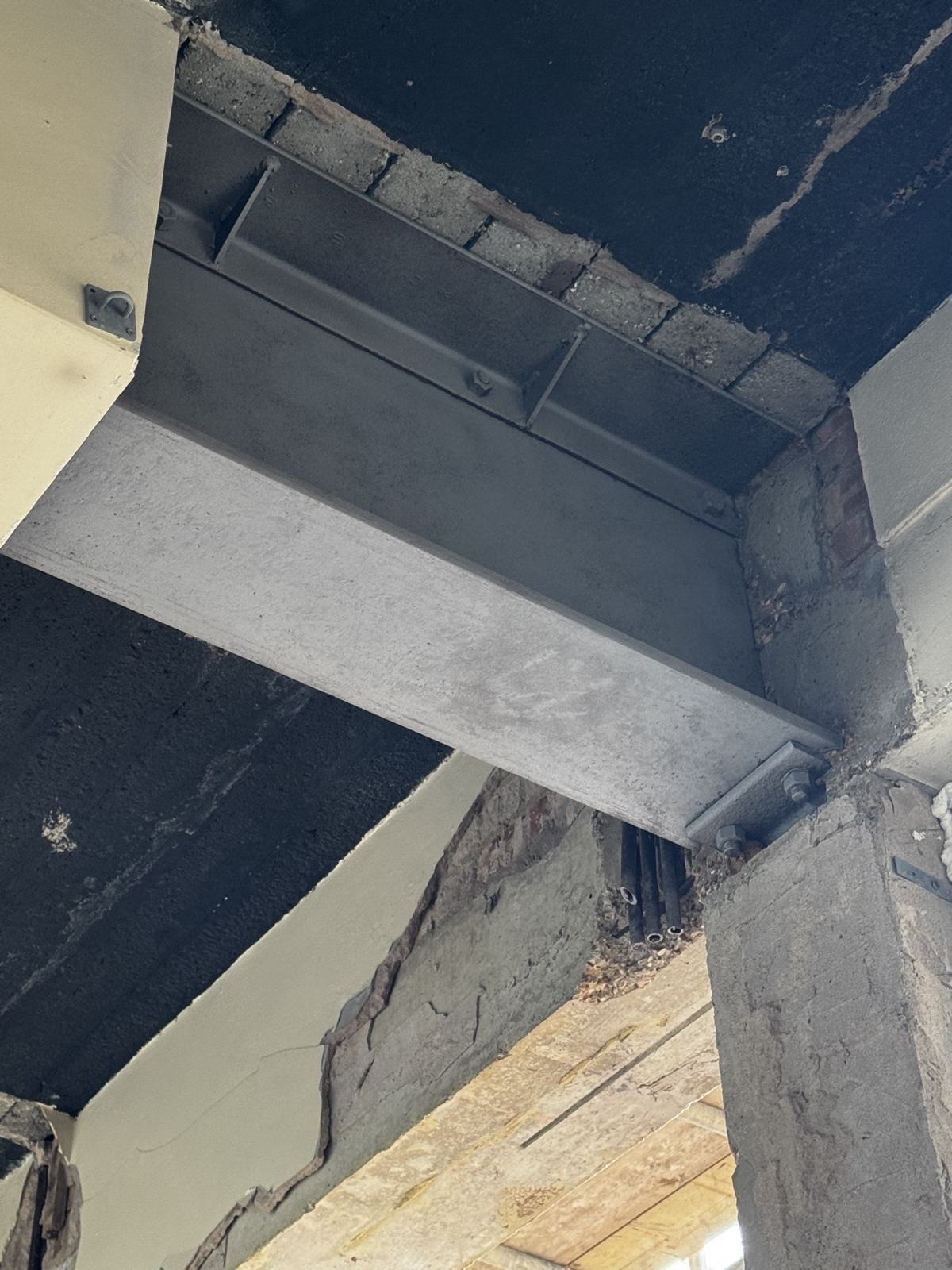 Brighton Youth Centre steel after
